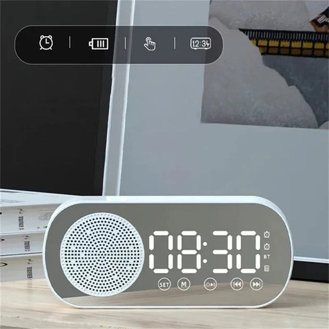 Digitaler Radiowecker mit Bluetooth Lautsprecher