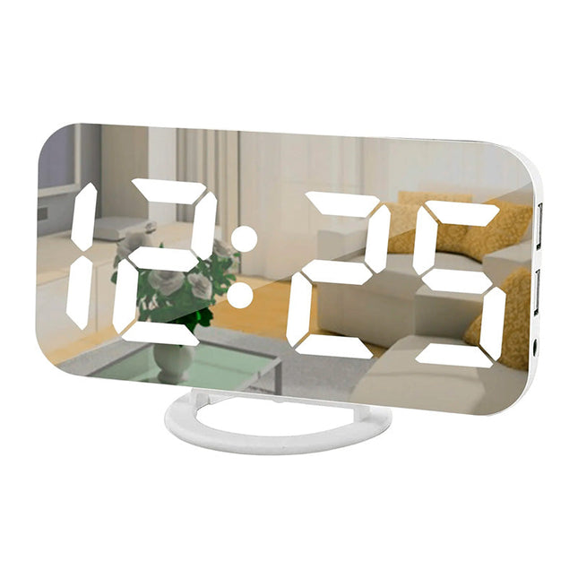 Digitaler Spiegelwecker mit Vibrationsalarm