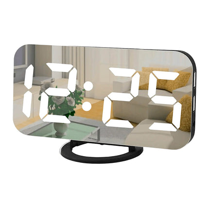 Digitaler Spiegelwecker mit Vibrationsalarm