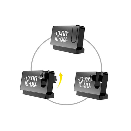 Design Projektionswecker mit Farbanzeige