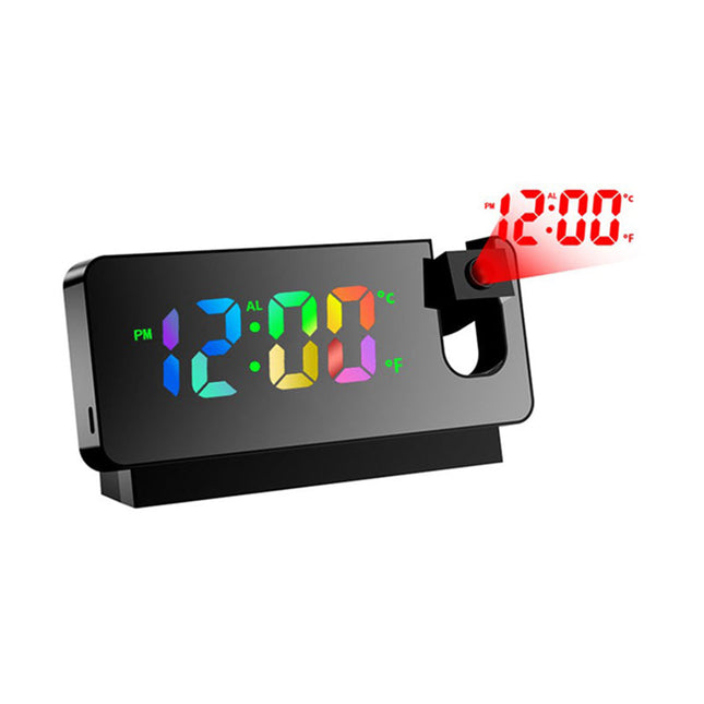 Design Projektionswecker mit Farbanzeige