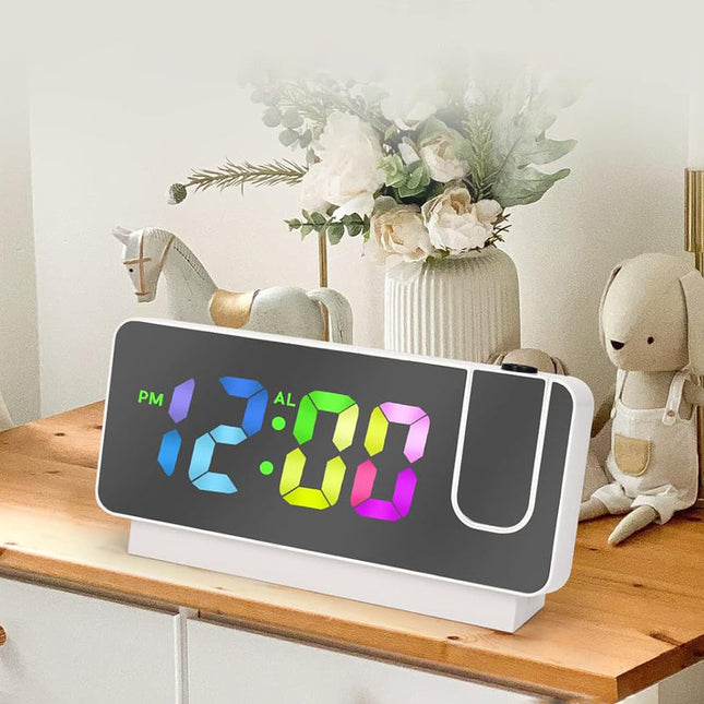 Projektionswecker mit USB Ladeanschluss