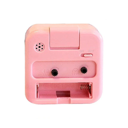 Einfacher analoger Wecker batteriebetrieben