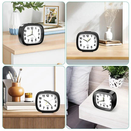 Klassischer Quarzwecker für das Schlafzimmer