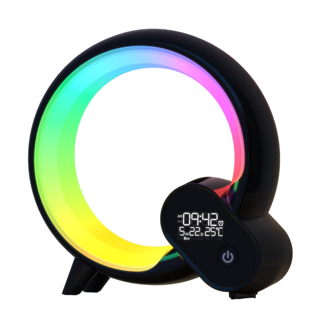 Lichtwecker mit Sonnenaufgang und Vogelgesang