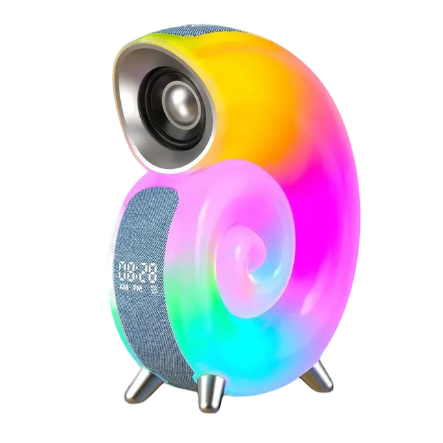 Lichtwecker mit Bluetooth im Schnecken-Design