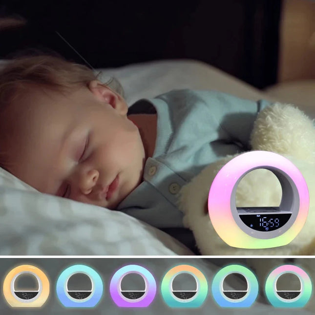 Lichtwecker mit Sonnenaufgangssimulation und Doppelalarm