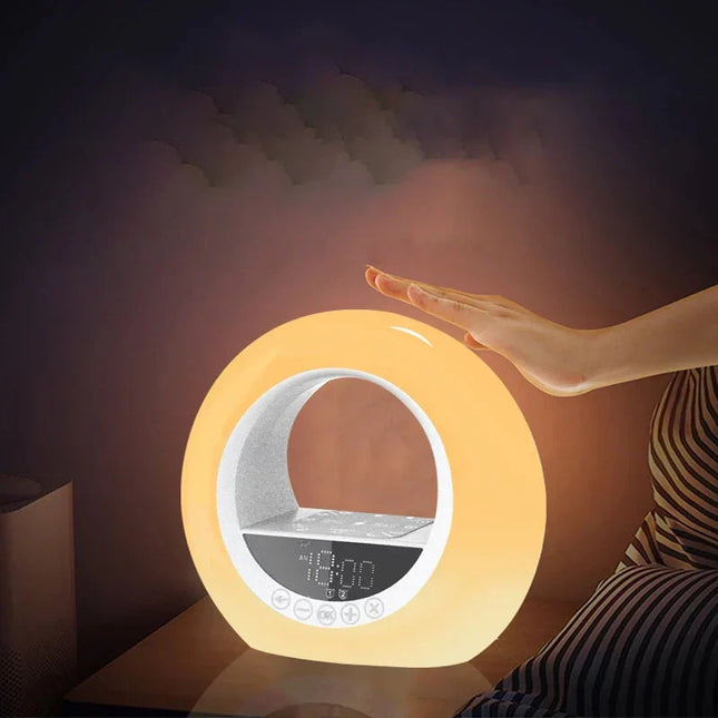 Lichtwecker mit Sonnenaufgangssimulation und Doppelalarm