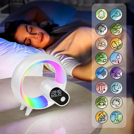 Aufwachlicht mit Sonnenaufgang und Naturgeräuschen