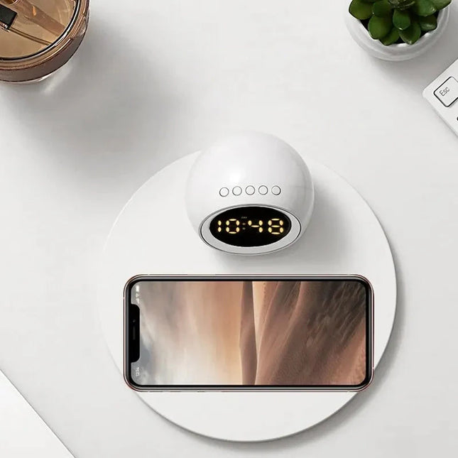 Lichtwecker für Teenager mit Handy-Ladestation