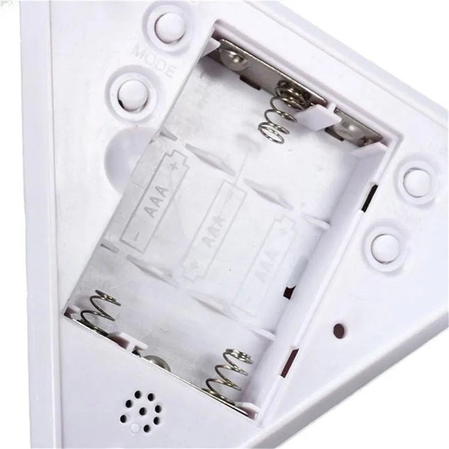 Pyramiden Wecker mit Stimmungslicht