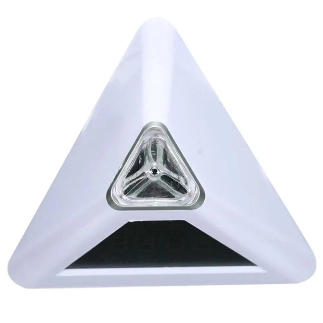 Pyramiden Wecker mit Stimmungslicht