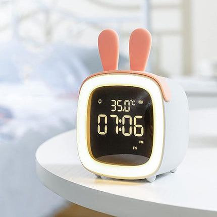 Niedlicher Hasenwecker mit Nachtlicht