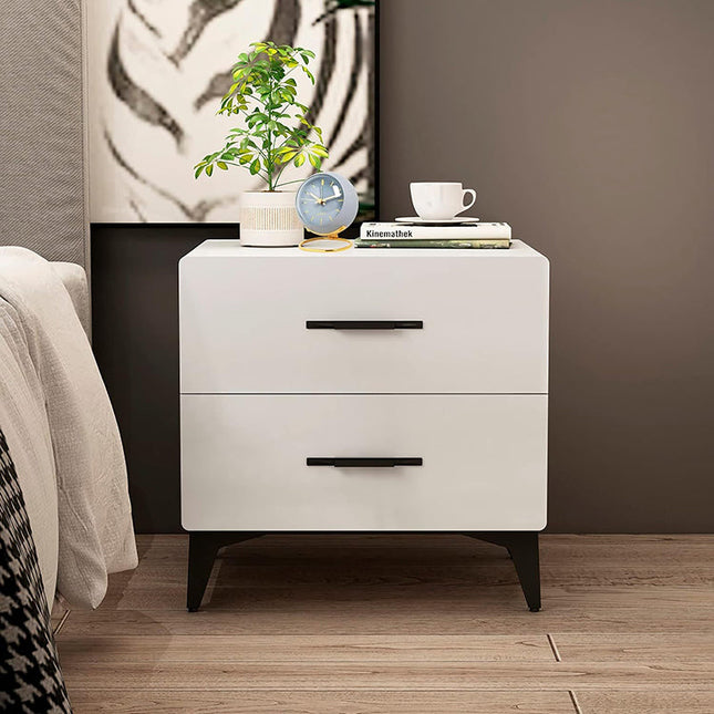 Runder Vintage Wecker in Blau