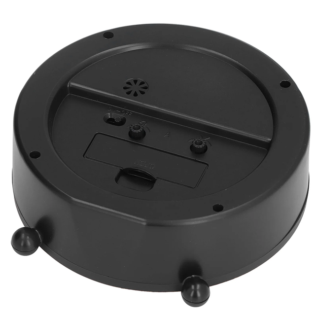 Runder Wecker im nostalgischen Vintage-Look